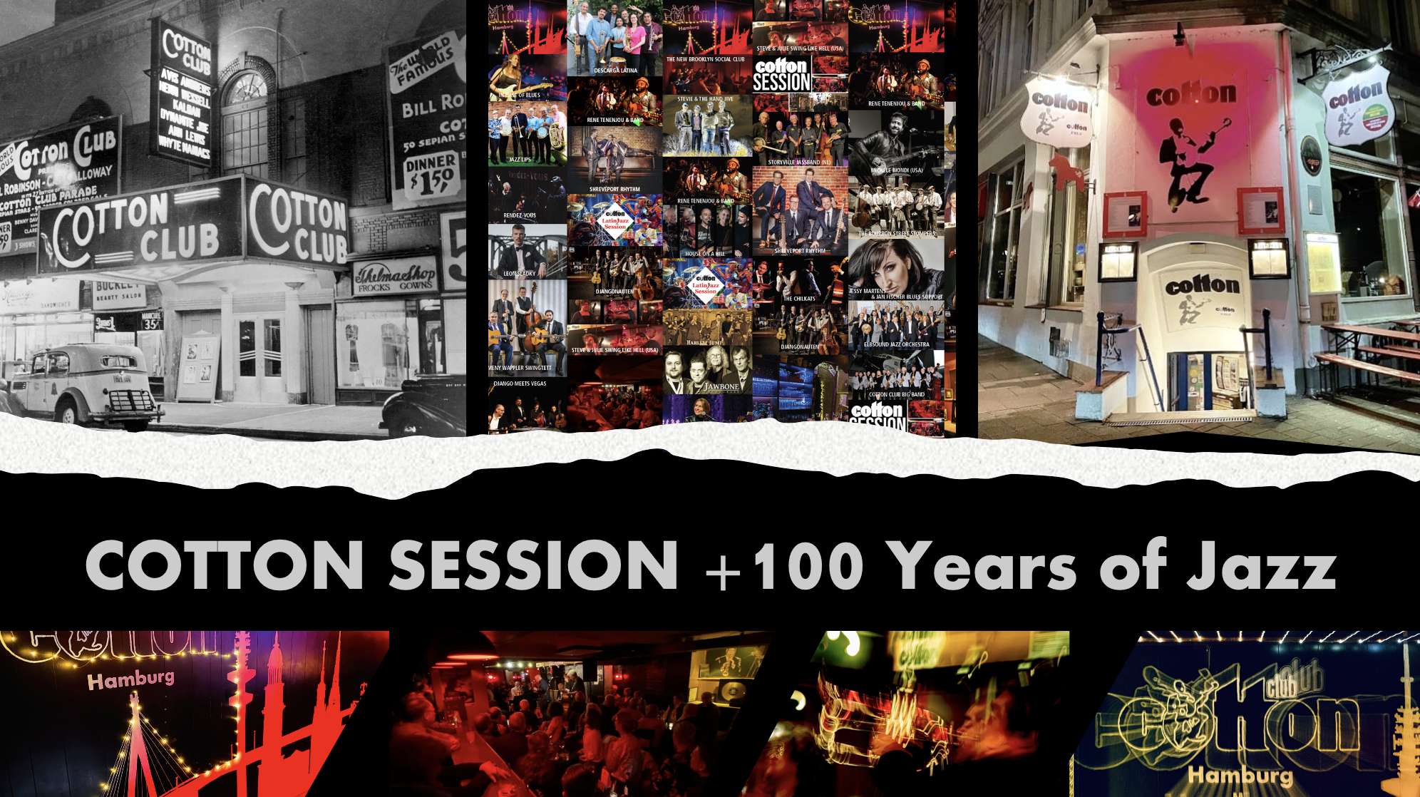 COTTON SESSION +100 YEARS OF JAZZ - led by Jan Carstensen (New Orleans & Swing)